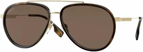 BURBERRY Oliver BE3125 Aviator Sunglasses for Men   BUNDLE With Designer iWear Eyewear Kit