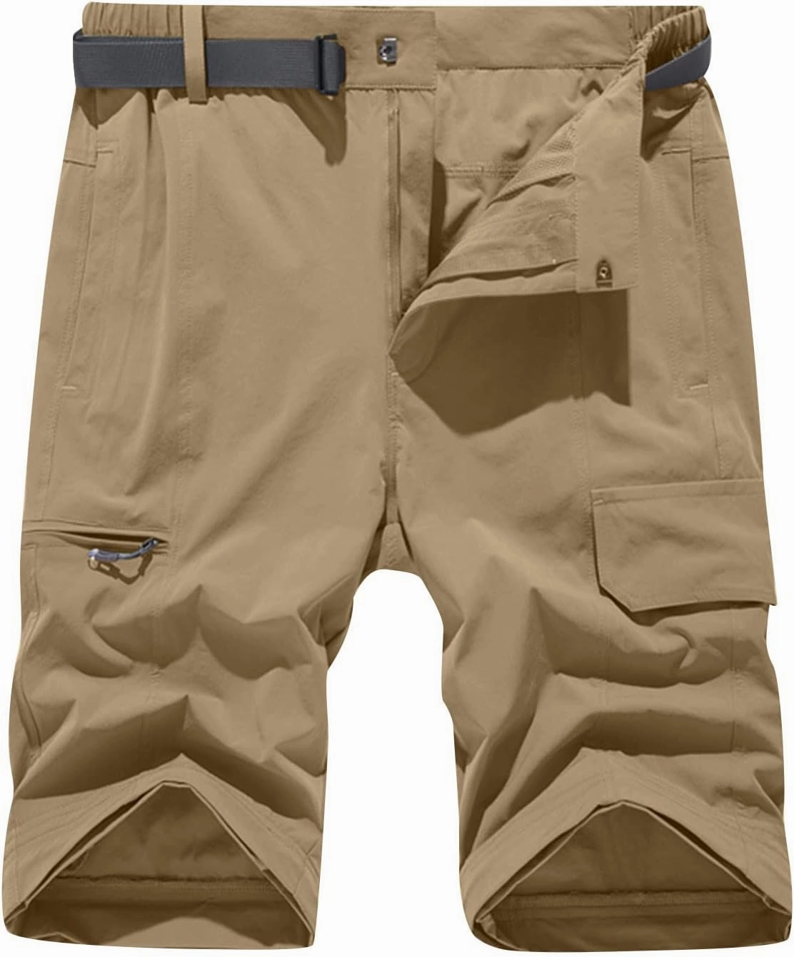Cambkatl Mens Hiking Pants Outdoor Convertible Waterproof Quick Dry Zip Off Lightweight Fishing Safari Camping Travel Pants