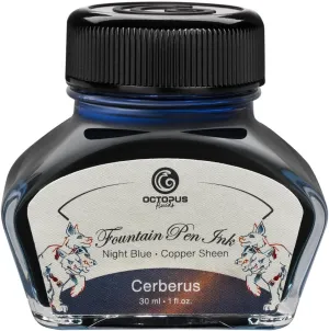 Cerberus Sheen Ink 30ml Blue Fountain Pen Ink