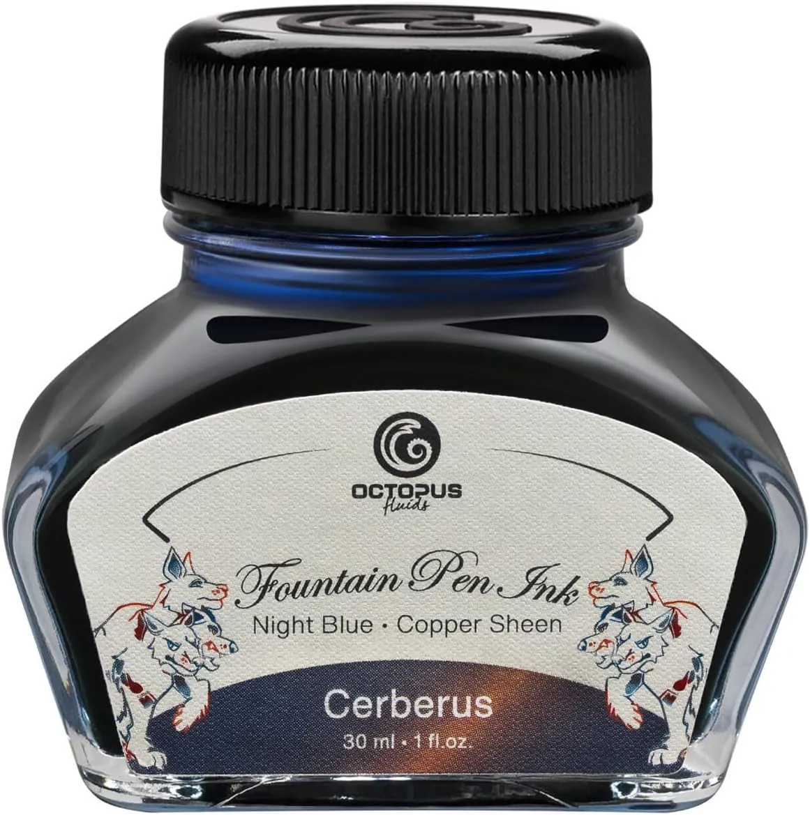 Cerberus Sheen Ink 30ml Blue Fountain Pen Ink