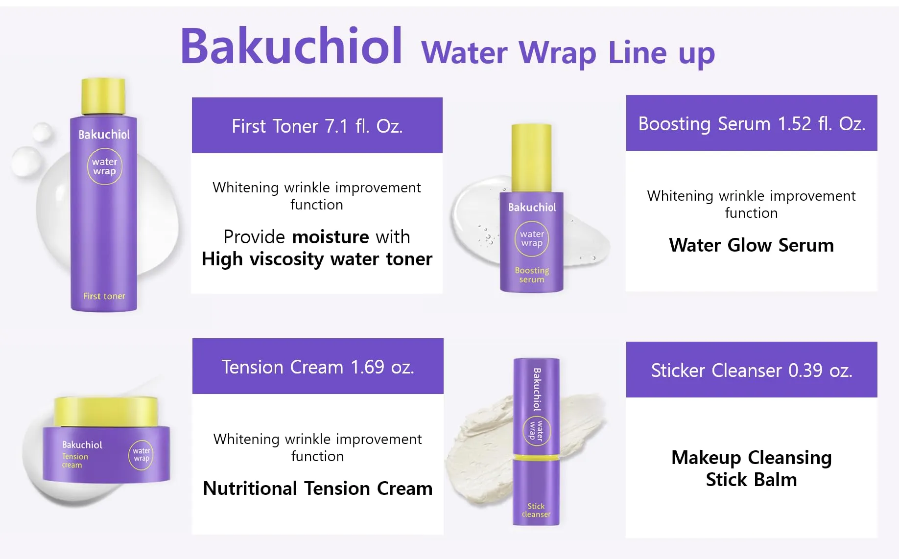 CHARMZONE Bakuchiol WaterWrap Boosting Serum –99% Pure Bakuchiol Alternative to Retinol, 8 Layer Hyaluronic Acid Soothing Centella Asiatica Anti Aging 1.52 fl.Oz / 45ml