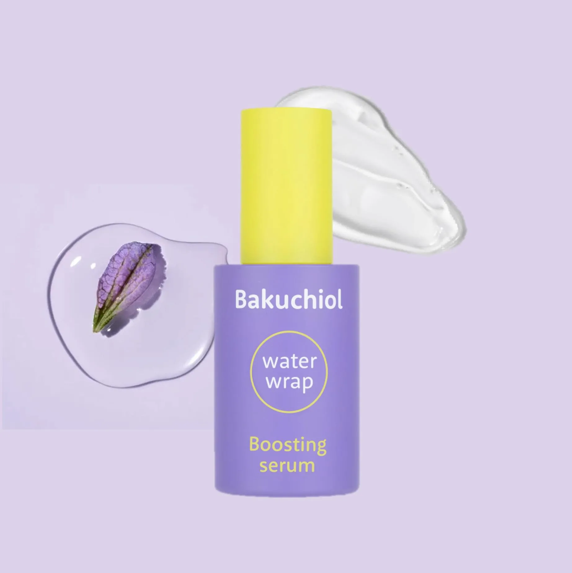 CHARMZONE Bakuchiol WaterWrap Boosting Serum –99% Pure Bakuchiol Alternative to Retinol, 8 Layer Hyaluronic Acid Soothing Centella Asiatica Anti Aging 1.52 fl.Oz / 45ml