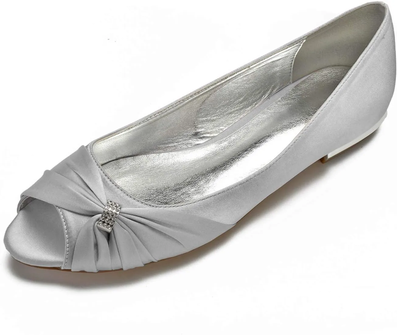Chic Women's Satin Bridal Heels - 2cm Low Block Heel Wedding Shoes with Soft PU Lining & Anti-Slip Rubber Sole | EU 36-44 | 13 Elegant Colors