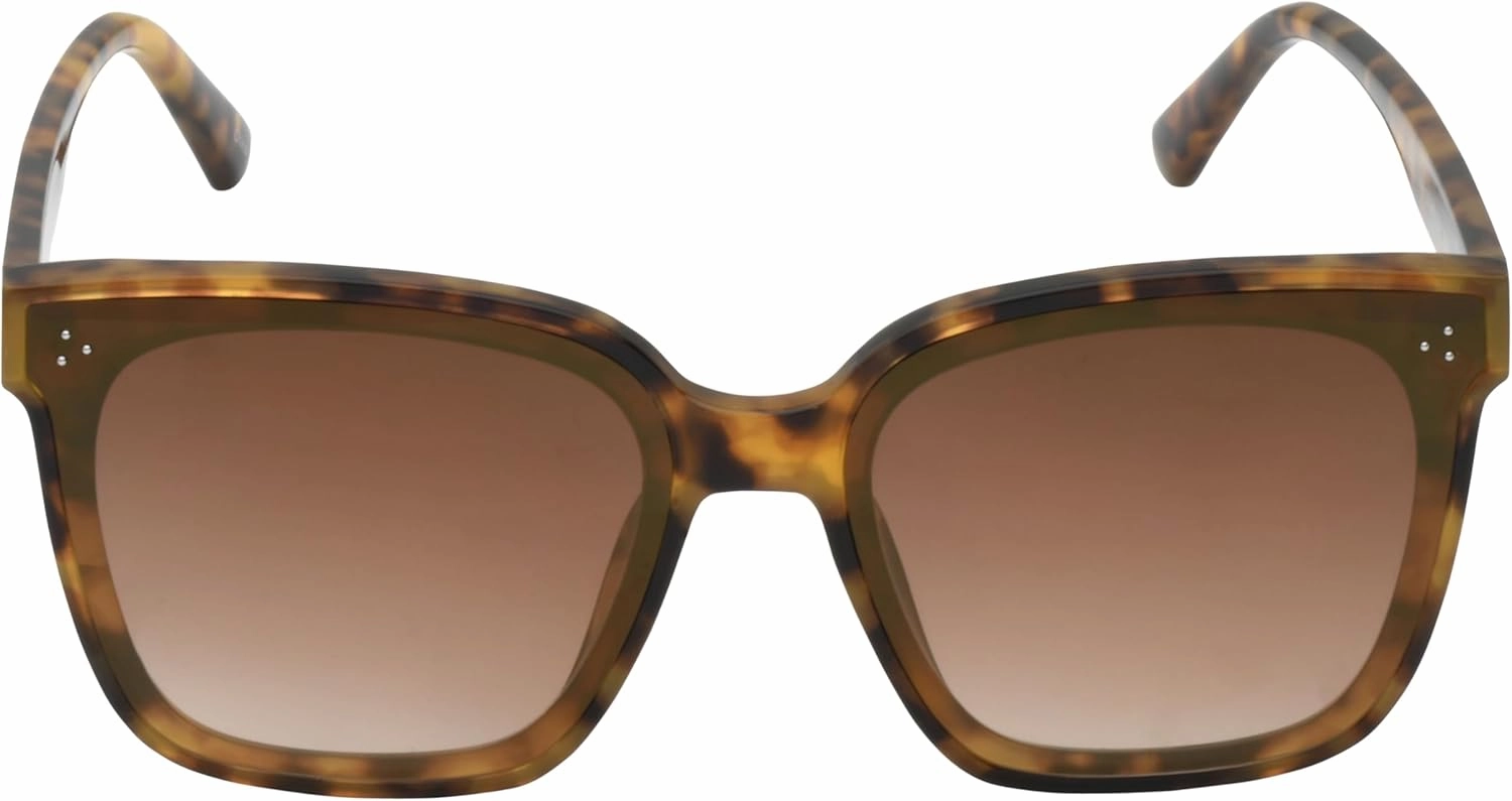 Circus NY by Sam Edelman Womens Cc354 Oversized Pearl Square Sunglasses