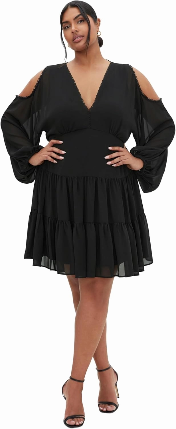 City Chic Women's Plus Size Dress-Maria