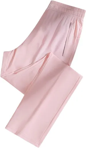 Comfy Fit Glide Pants Womens Quick Dry Hiking Golf Yoga Pants Summer Athletic Breathable Workout Stretchy Slacks