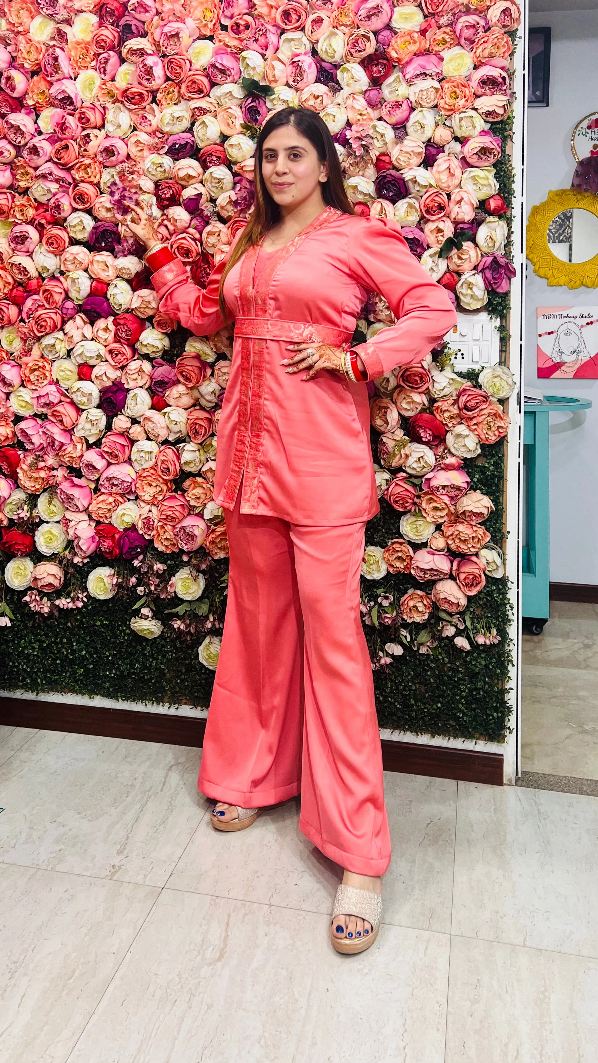 Coral Co-Ord Set