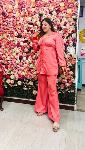 Coral Co-Ord Set