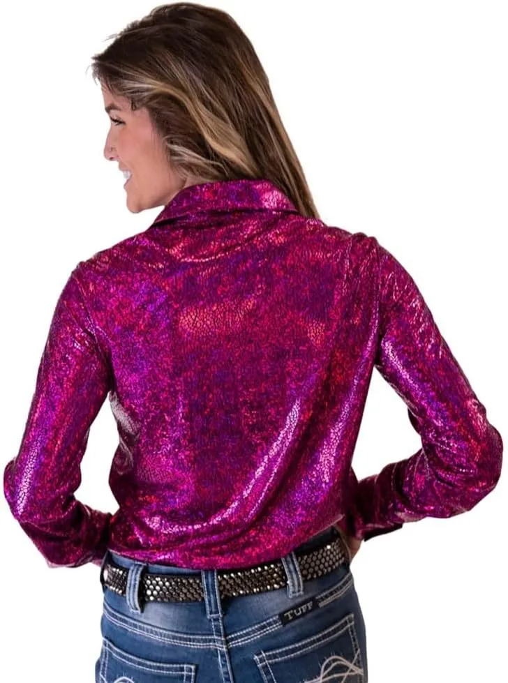 Cowgirl Tuff Women's Pullover Button-up