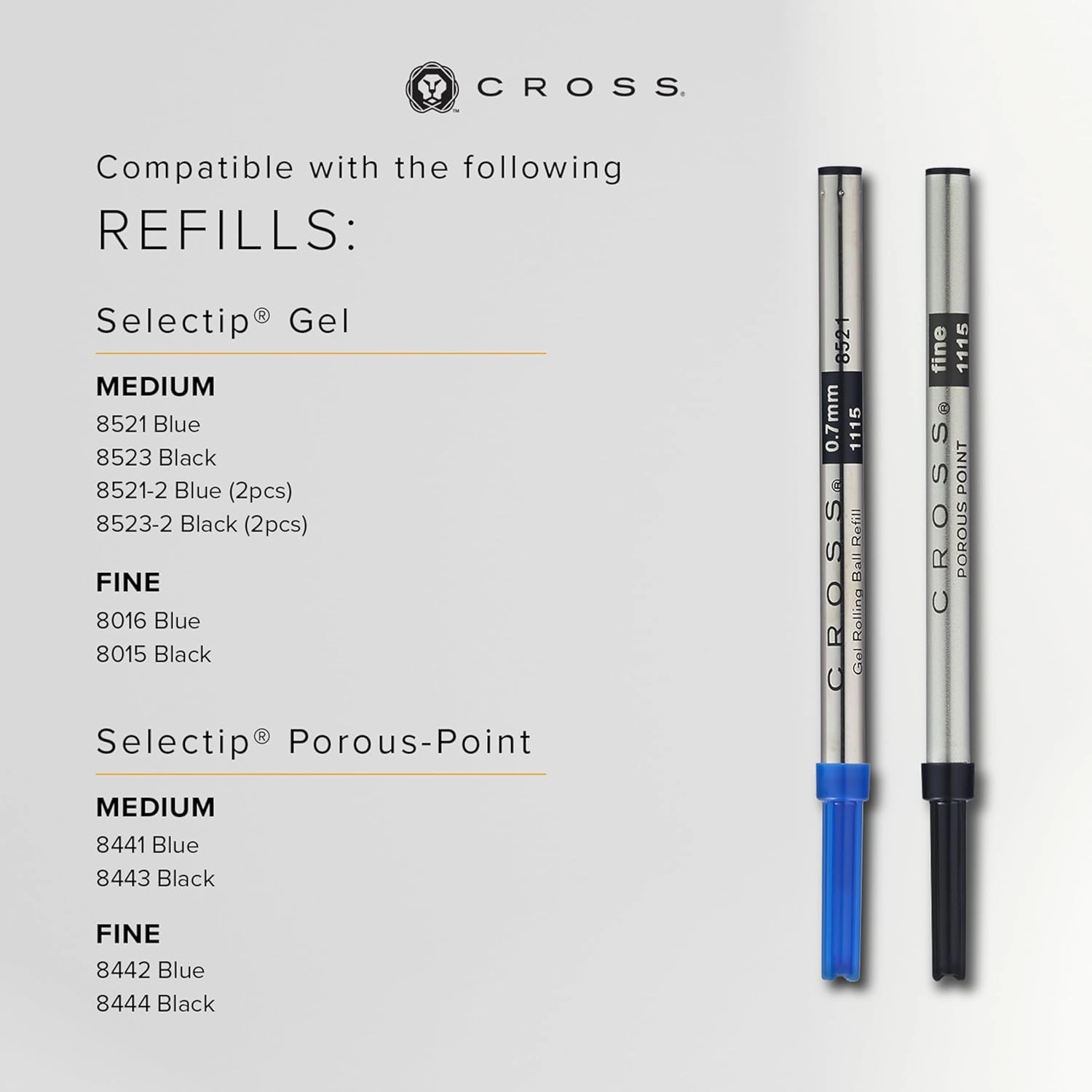 Cross Century II Refillable Rollerball Pen Presented in a Luxury Gift Box - Medium Point, Black Ink, Black & Gold