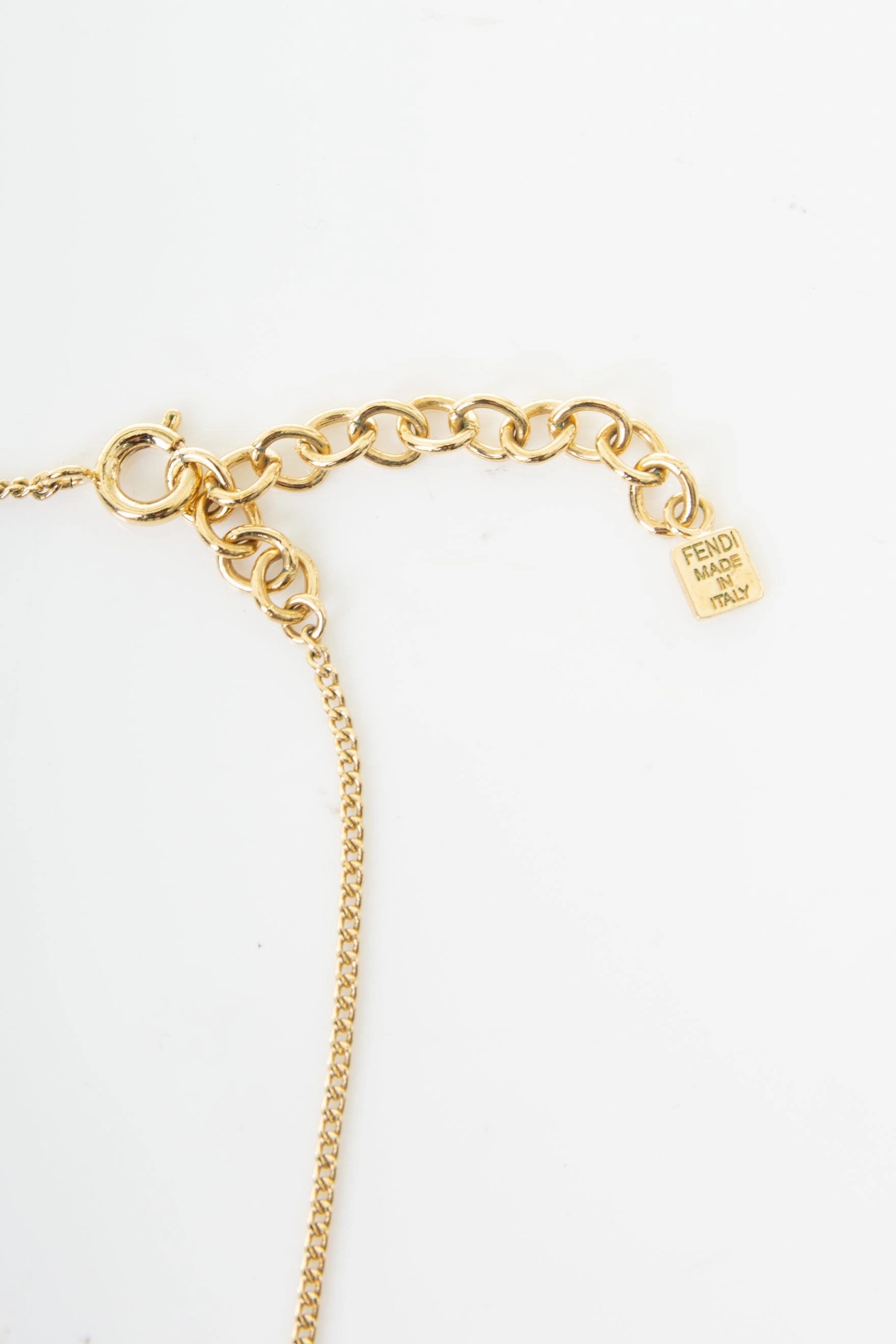 Crystal Script Necklace