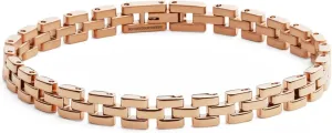 Daniel Wellington Link bracelet 165 Stainless Steel With Pvd Plated Rose Gold Rose Gold