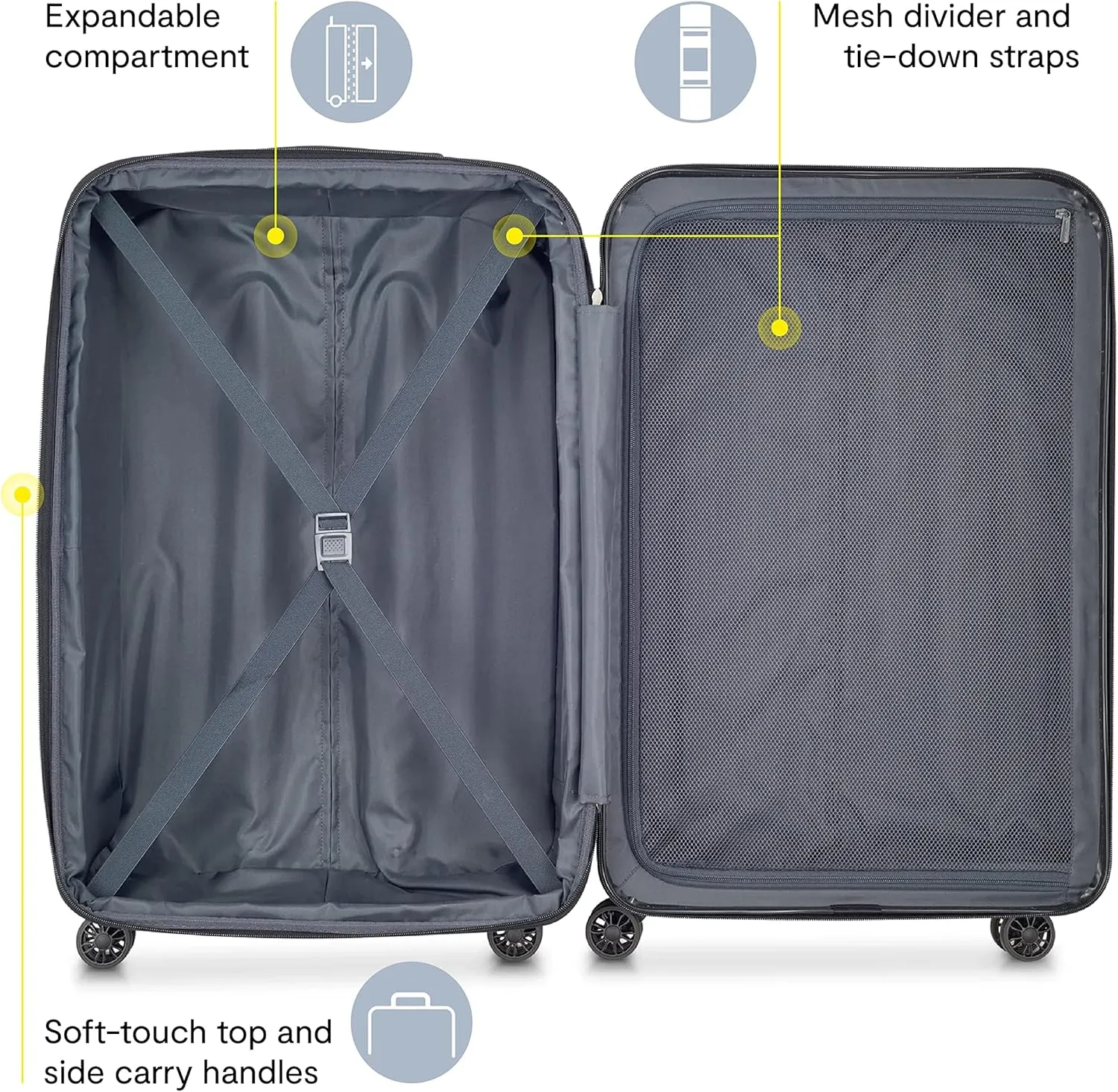 DELSEY Paris Carry-On Domestic, Peony Pink