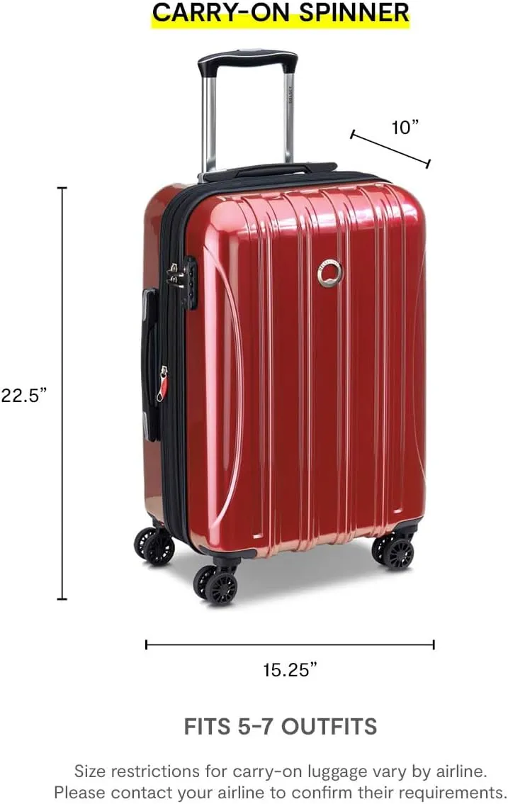 DELSEY Paris Carry-On Domestic, Peony Pink