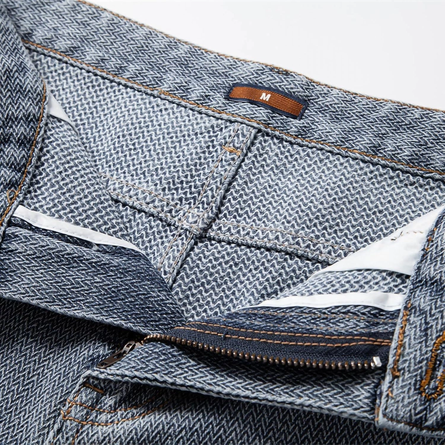 Denim Shorts for Men Knee Length Half Pants Summer Skinny Jeans Casual Chino Shorts Classic Roll Up Short Pants Bottoms