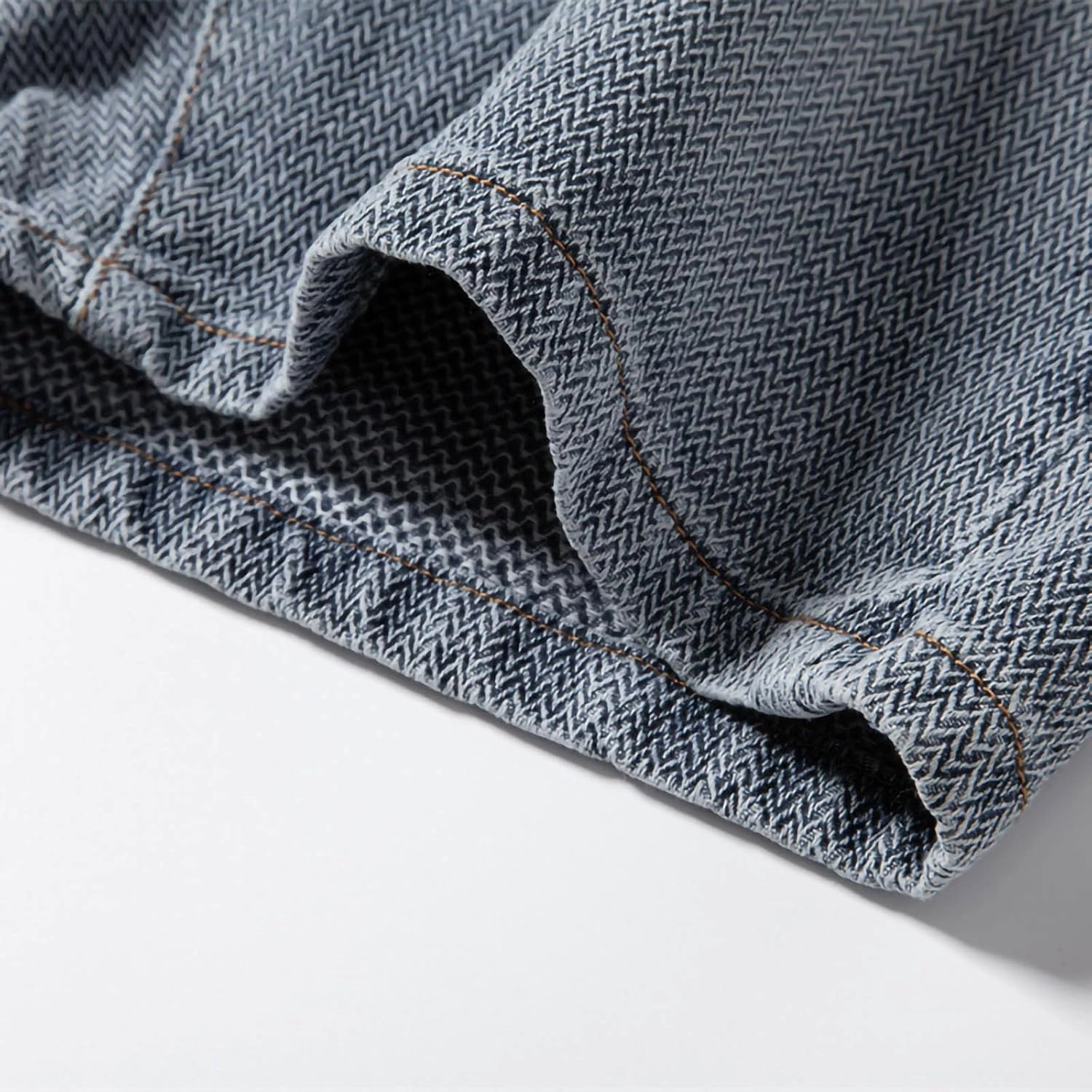 Denim Shorts for Men Knee Length Half Pants Summer Skinny Jeans Casual Chino Shorts Classic Roll Up Short Pants Bottoms