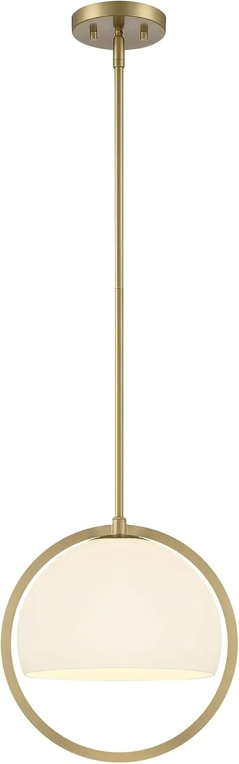 DESIGNERS FOUNTAIN Eterna 1 Light Pendant, Brushed Gold, D274M-12P-BG