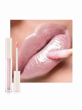 Dusty Pink Metallic Lip Gloss