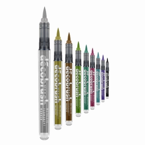 DécoBrush METALLIC Brush Pens | SINGLE PENS