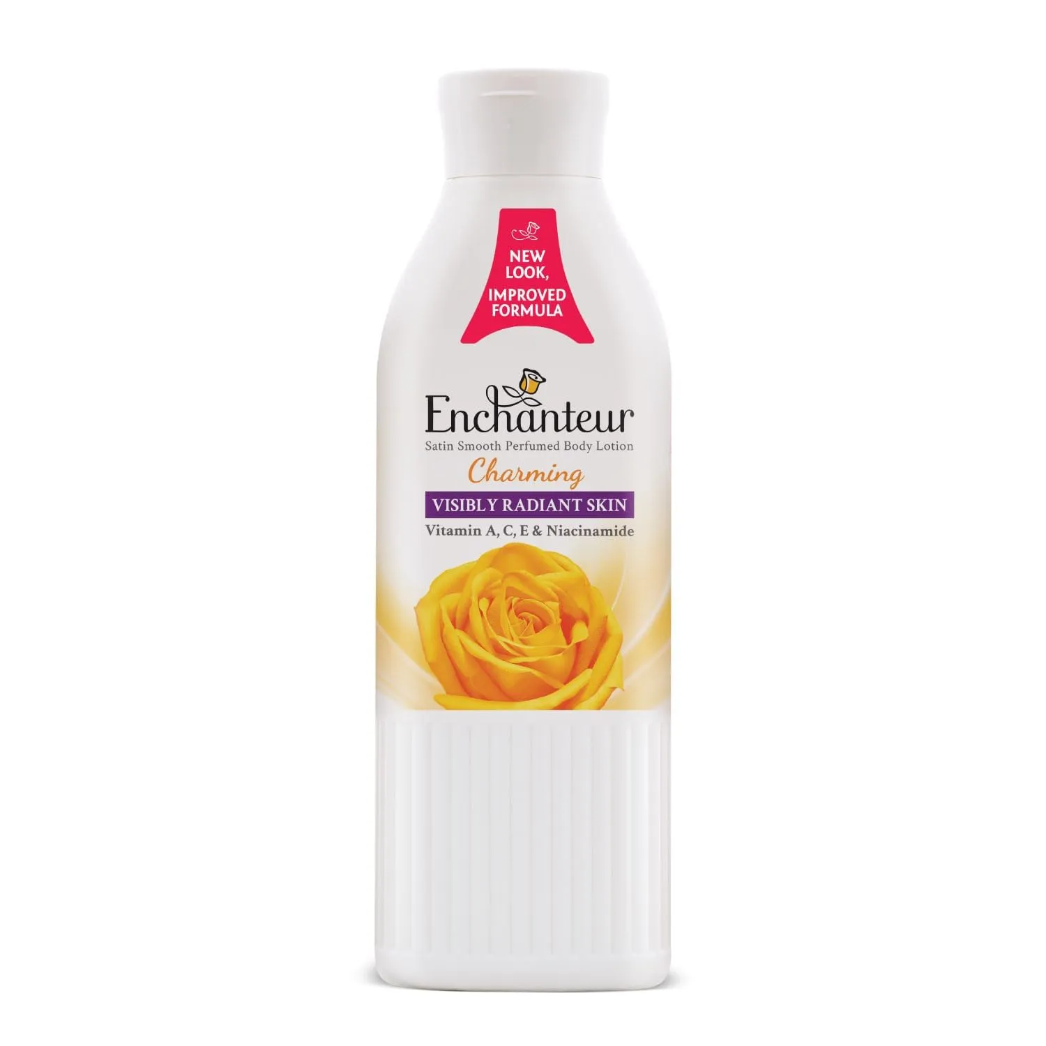 Enchanteu'r Charming Perfumed Body Lotion with Aloe Vera & Olive Butter for Satin Smooth Skin| Non-Greasy Formula| Water-Based Lotion| Floral French Fragrance|