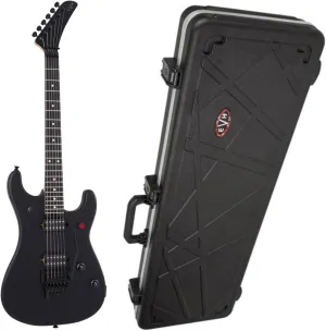 EVH 5150 Series Standard 6-String Electric Guitar (Stealth Black) Bundle with EVH Hardshell Case (2 Items)
