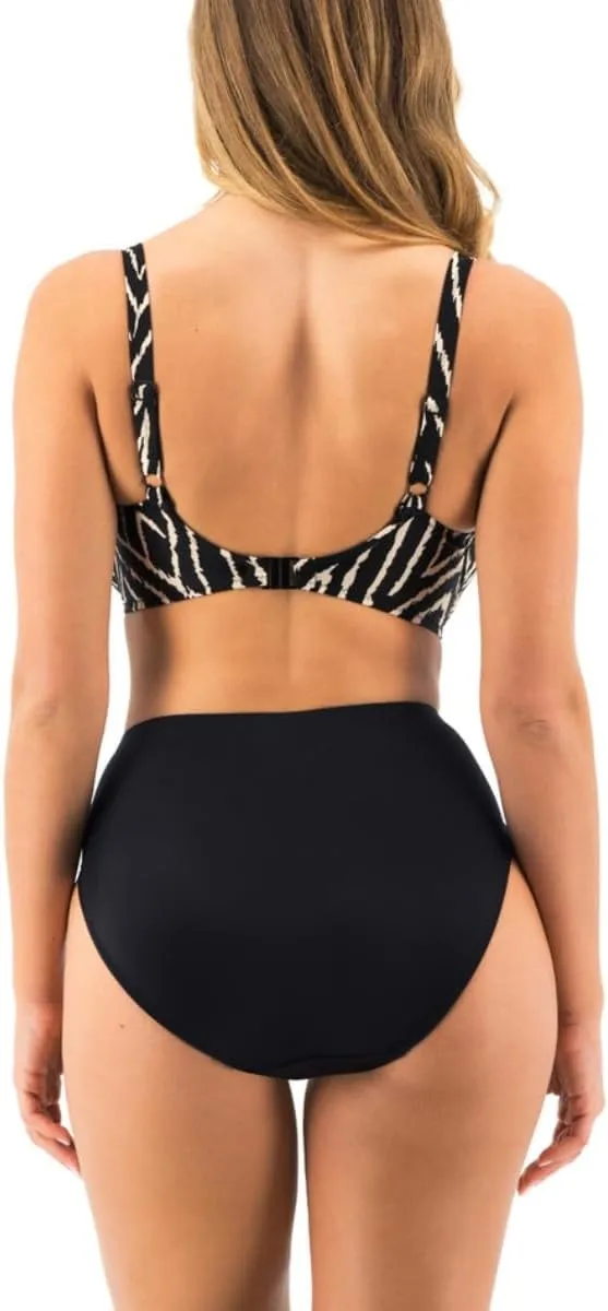 Fantasie Women's Silhouette Island Underwire Gathered Full Cup Bikini Top