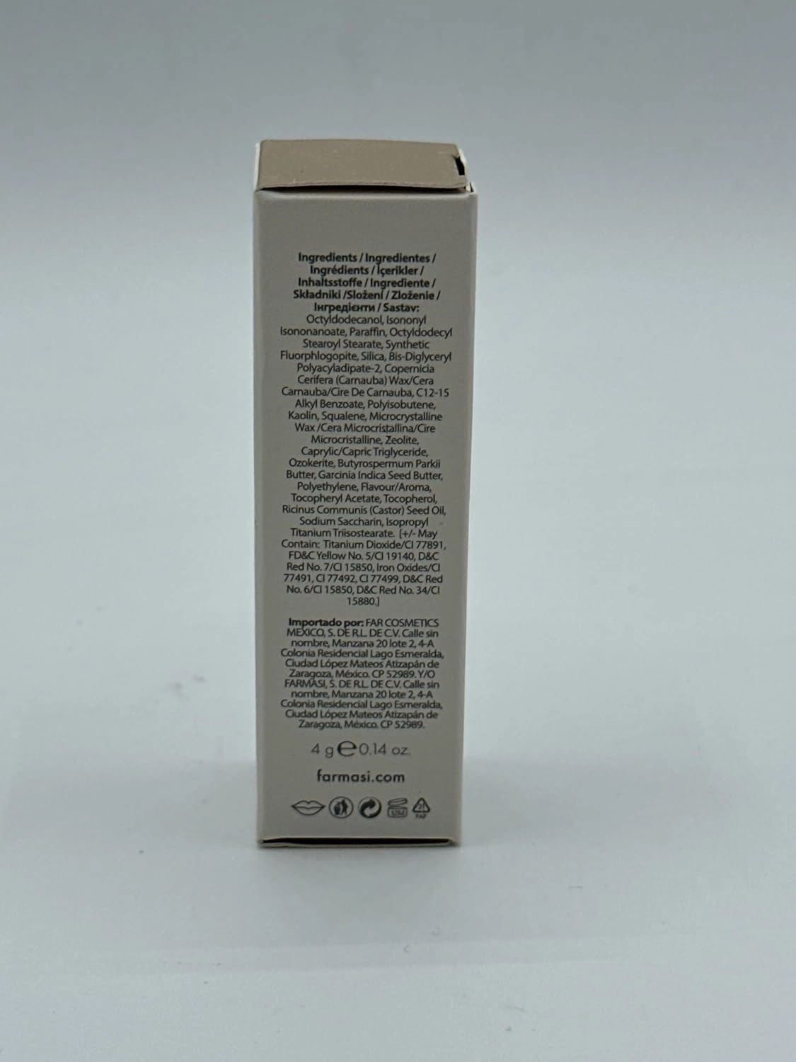 FARMASi Cream Lipstick 01 Country Rose
