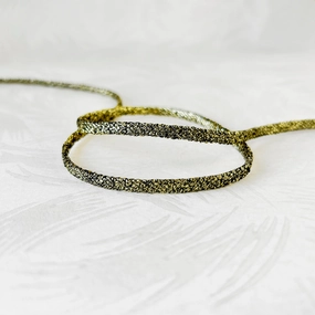 Flat Metallic Tube Cord - Multiple Colorways