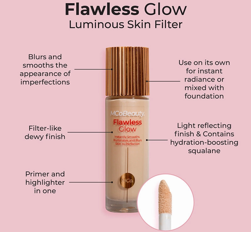 FLAWLESS GLOW LUMINOUS SKIN FILTER - 3.5 LIGHT/MEDIUM