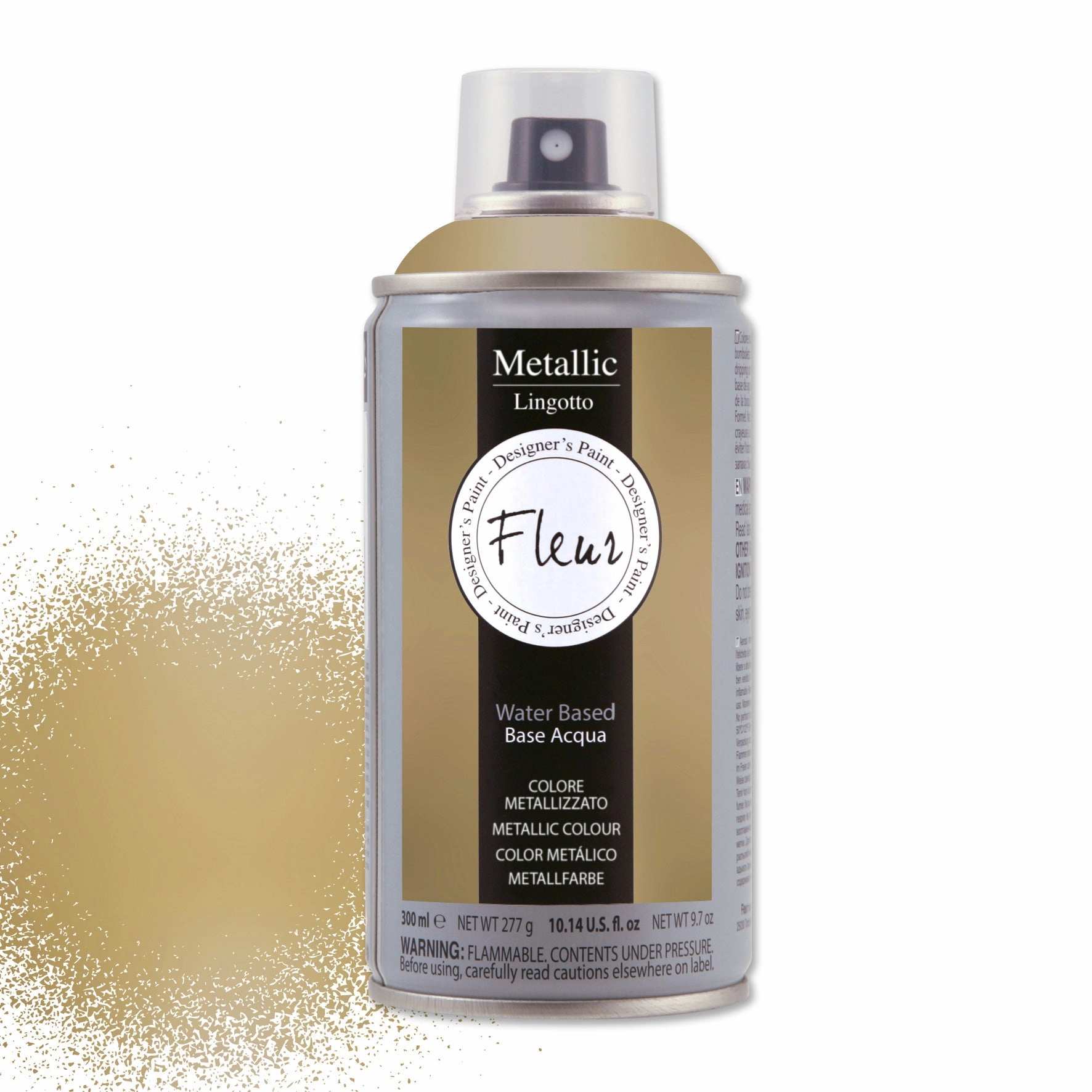 Fleur Metallic - Lingotto Gold