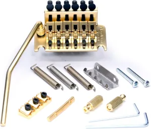 Floyd Rose PC053 Special Series Tremolo Bridge w/ R3SG Nut Satin Gold