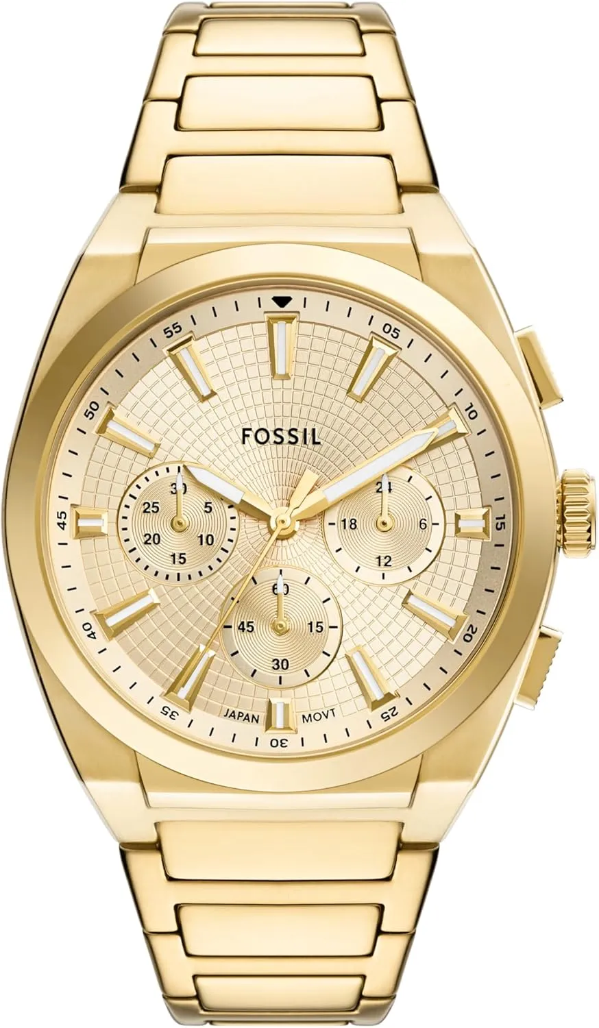 Fossil Men's Everett Quartz Stainless Steel Three-Hand Watch