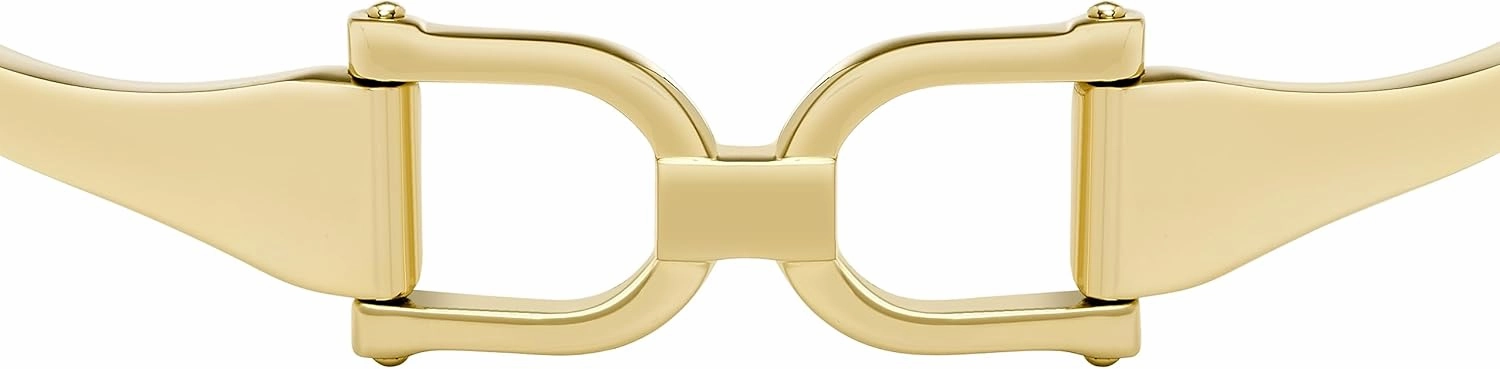 Fossil Women's Stainless Steel Gold-Tone Bangle Bracelet