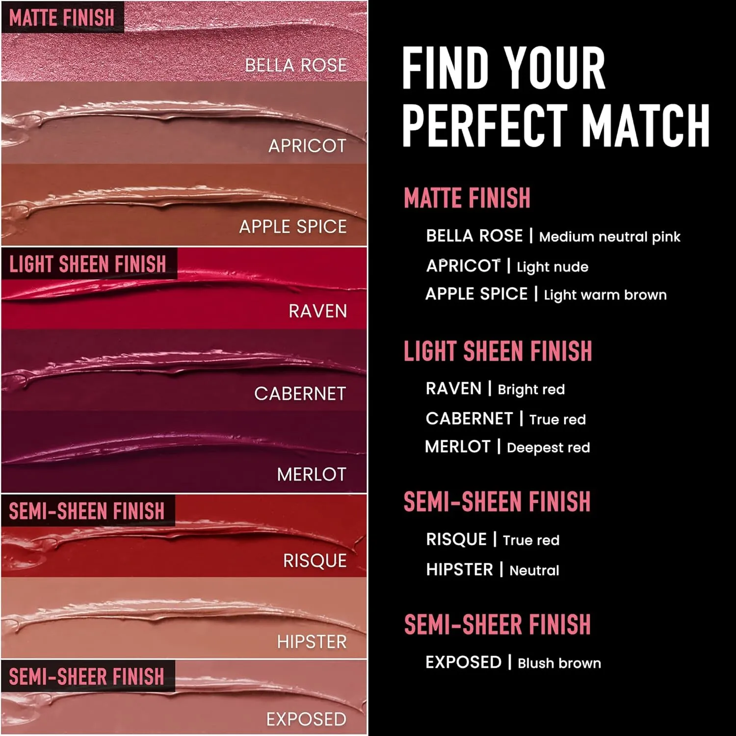 Frankie Rose Long Lasting Lipstick for Women | Smudge Proof Lipstick Enriched with Jojoba Oil | Buildable Lip Colors, Suitable For All Skin Tones | Cruelty-Free Lip Makeup | Cabernet