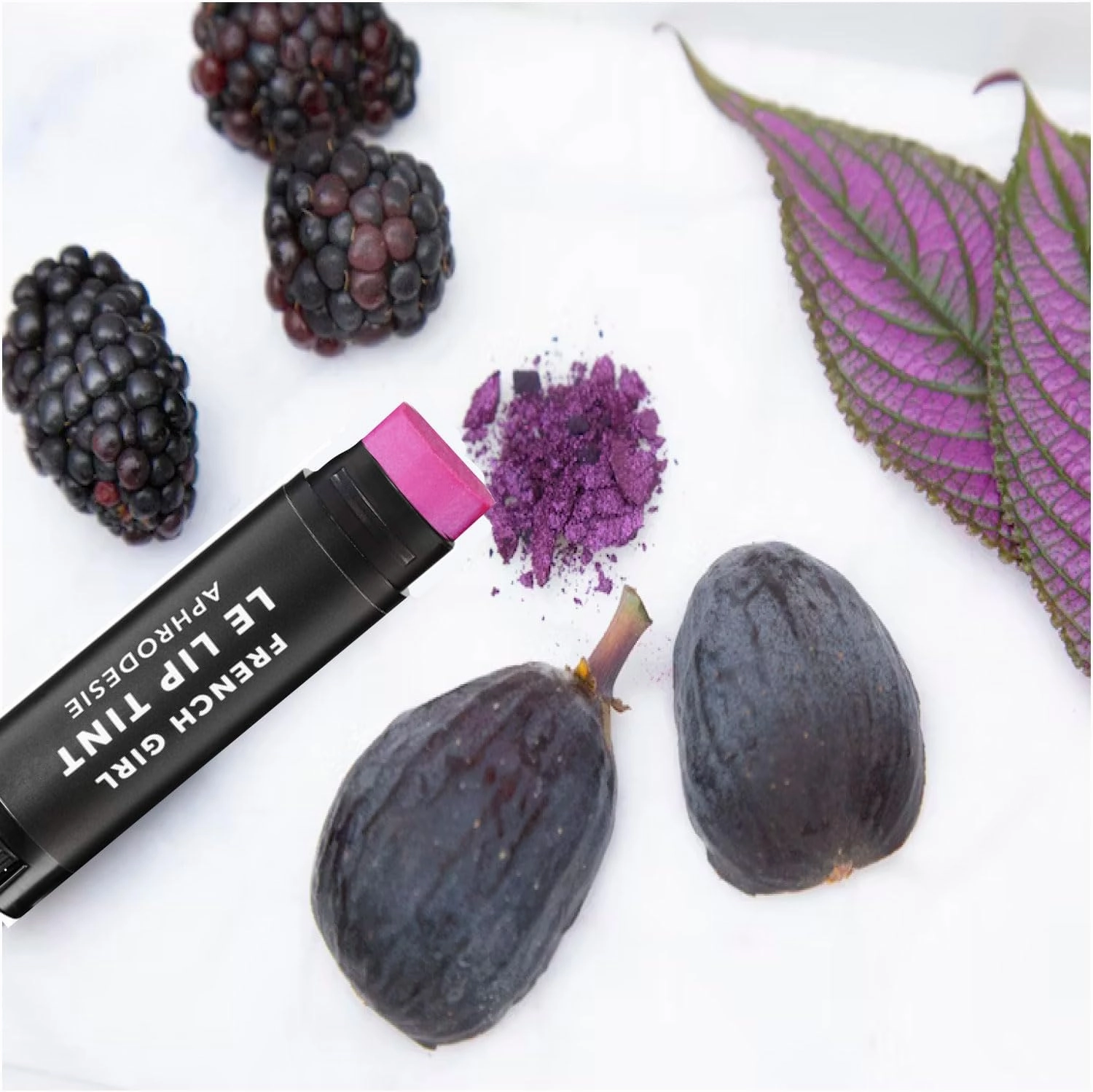 French Girl Le Lip Tint - Moisturizing & Hydrating Lip Balm for Sheer, Buildable Coverage & Shine, Clean Formula, Organic Ingredients, Vegan & Cruelty-Free - Aphrodesie
