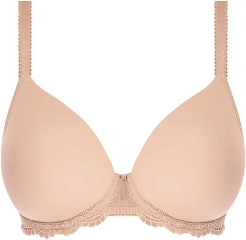 Freya Women's Expression Underwire Demi Plunge Molded T-Shirt Bra