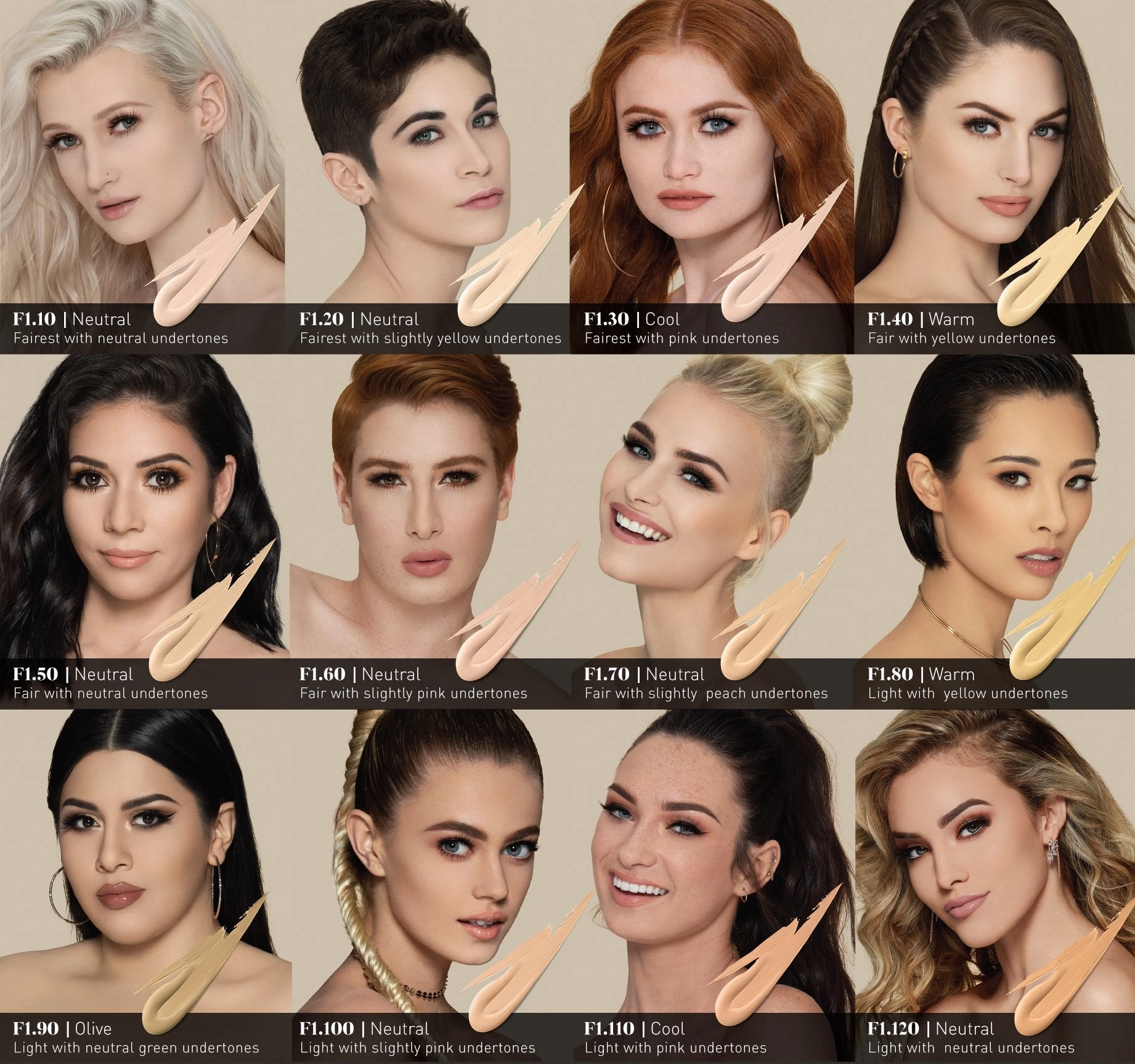 FULL-COVERAGE High-discount FLUIDITY FOUNDATION - F1.20 Global express
