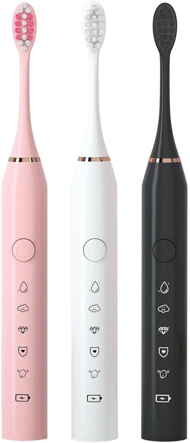 Fully Automatic ultrasonic Electric Toothbrush Soft Bristle Waterproof Rechargeable Model