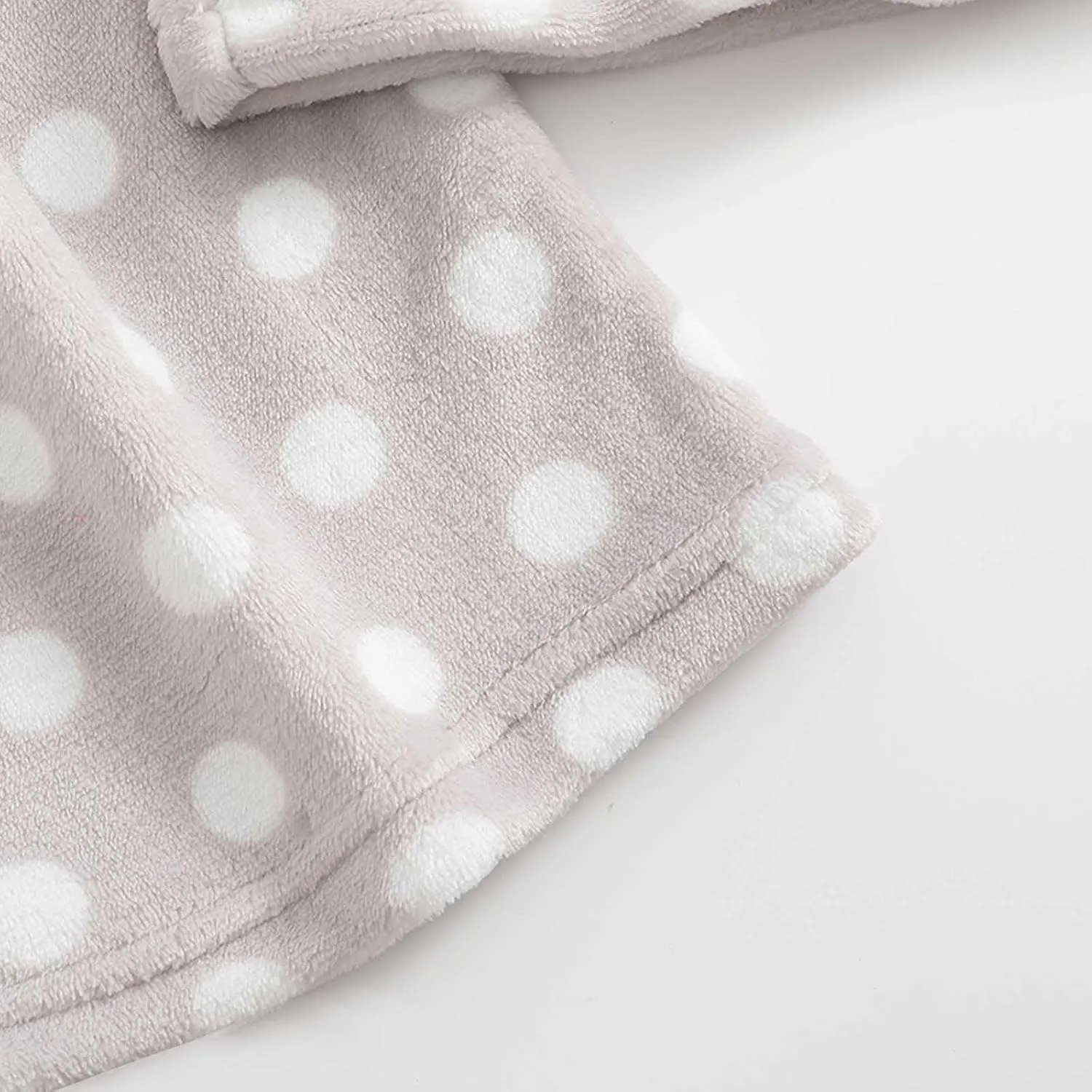 Fuzzy Flannel Pajama Pants for Women Comfy Soft Fluffy Plush Polka Dot Pj Pants High Waisted Wide Leg Lounge Pants