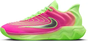 Giannis Immortality 4 Basketball Shoes (FQ3680-303, Lime Blast/Hyper Pink/Pure Platinum/Metallic Silver)