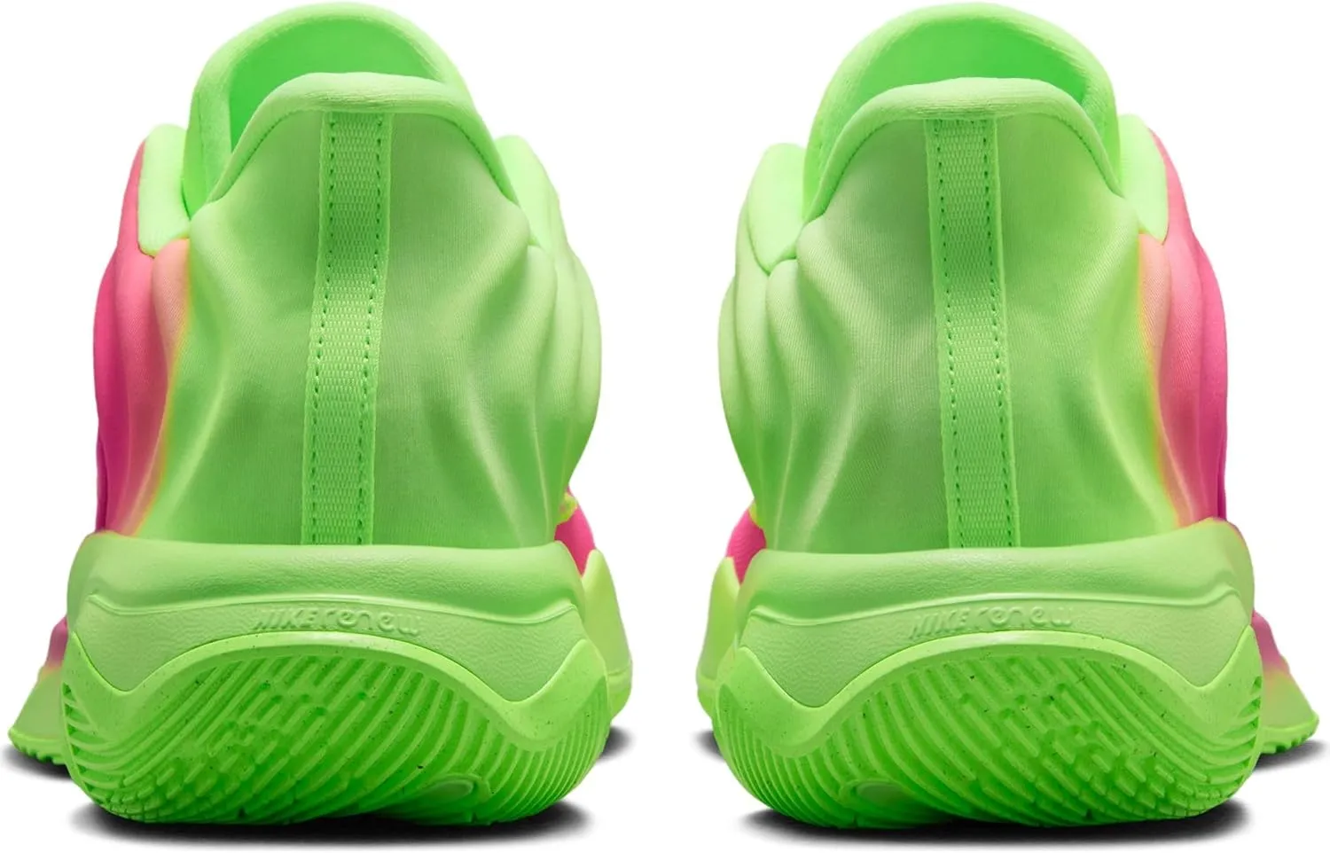 Giannis Immortality 4 Basketball Shoes (FQ3680-303, Lime Blast/Hyper Pink/Pure Platinum/Metallic Silver)
