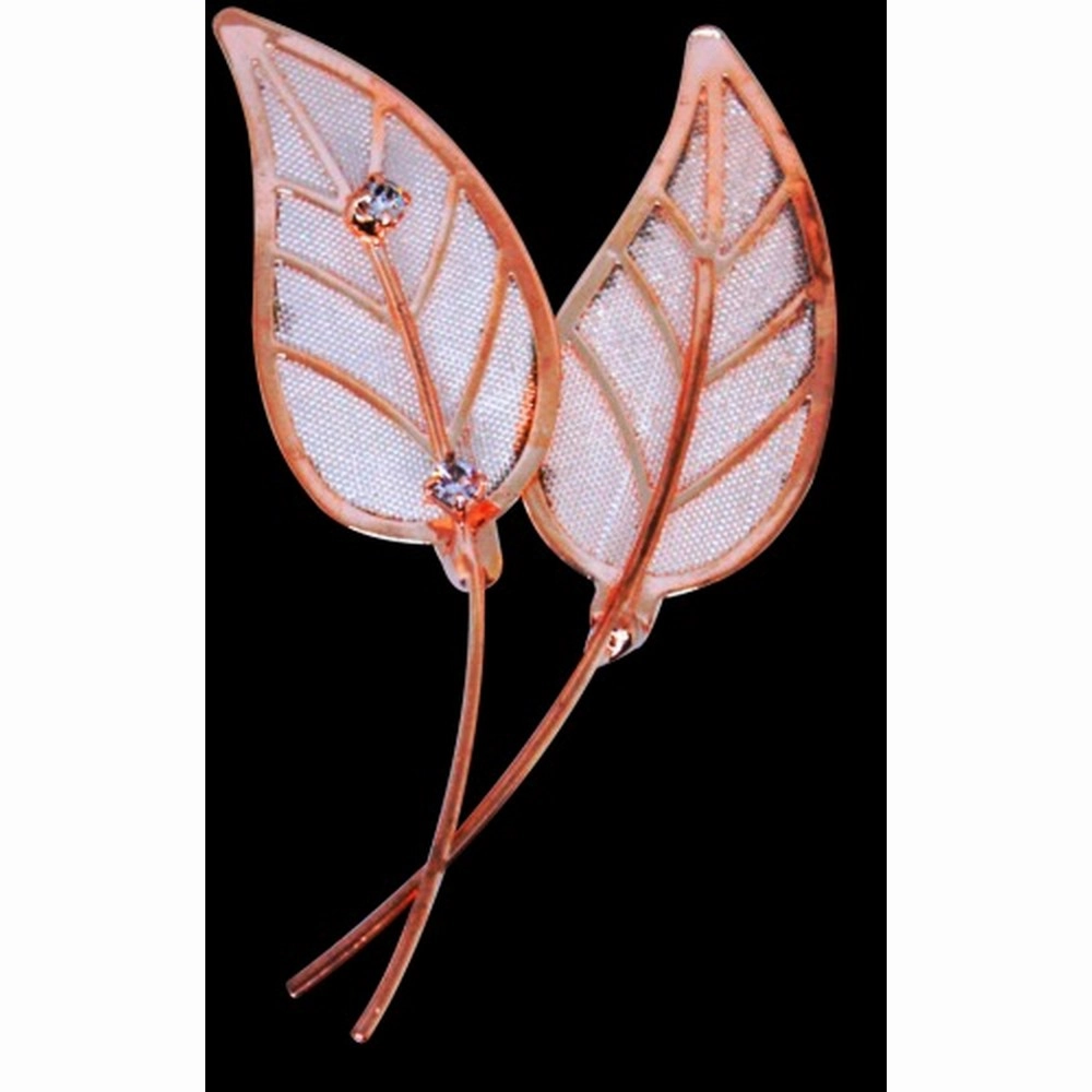 GLEAMING LEAVES/ ROSE GOLD/ 2 ASST.