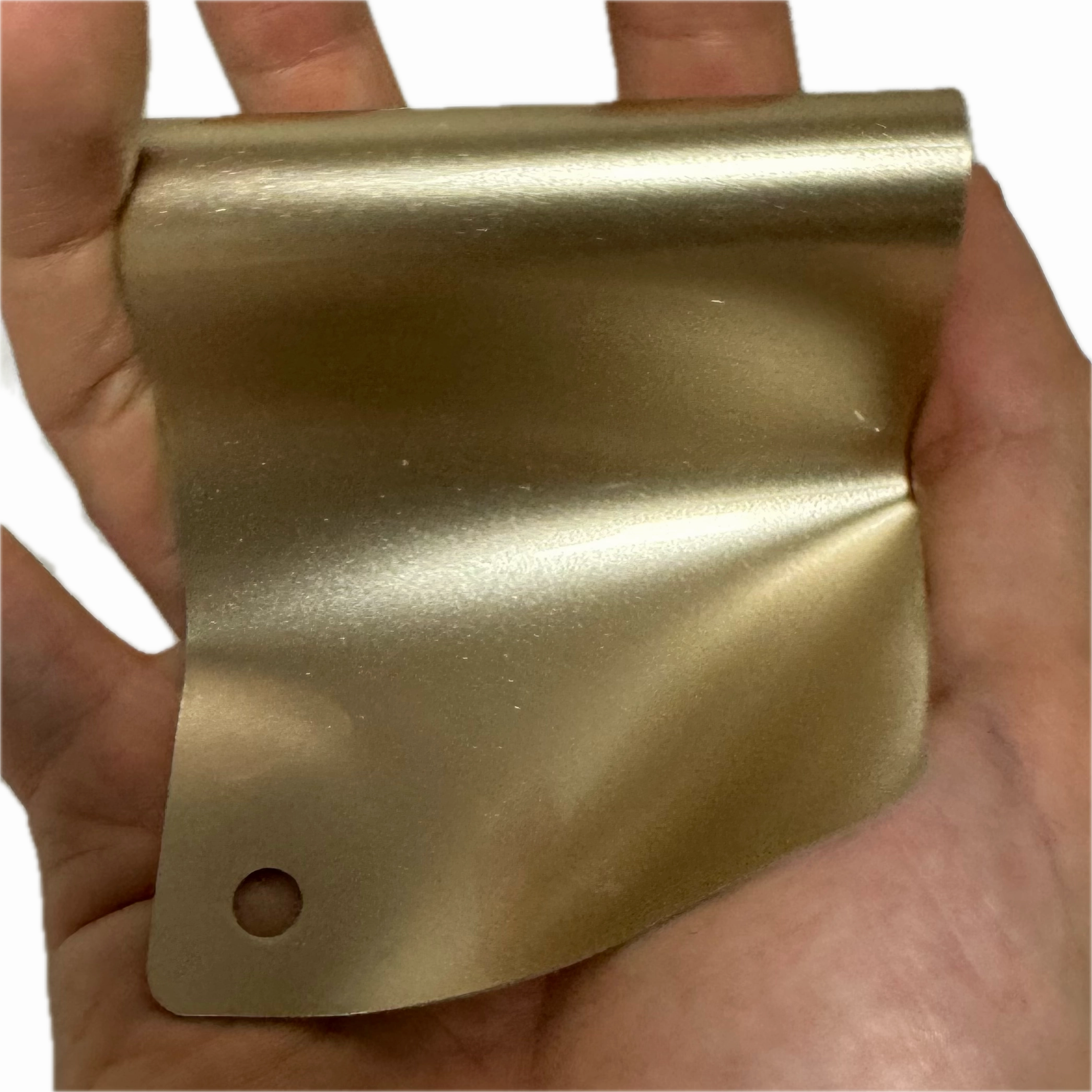 Gloss Metallic Champagne Gold Car Wrap