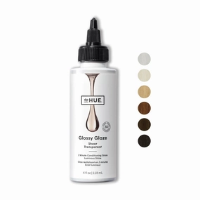 Glossy Glaze, Sheer - 4 Fl Oz - In-Shower Conditioning Glaze for Luminous Shine - Paraben, SLS & SLES Sulfate Free - Leaping Bunny Certified