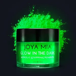 Glow-in-the-Dark Acrylic & Dipping Powder – Premium Nail Powder for Flawless Enhancements, Available in 12 Colors, 2 oz (DPGW-3) – Joya Mia