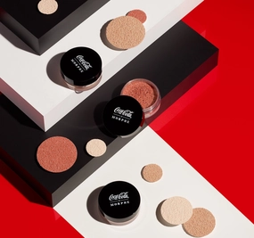 GLOWING COCA-COLA LOOSE Don't miss out Customized options X SERVE MORPHE PLACES - HIGHLIGHTER SPARKLING
