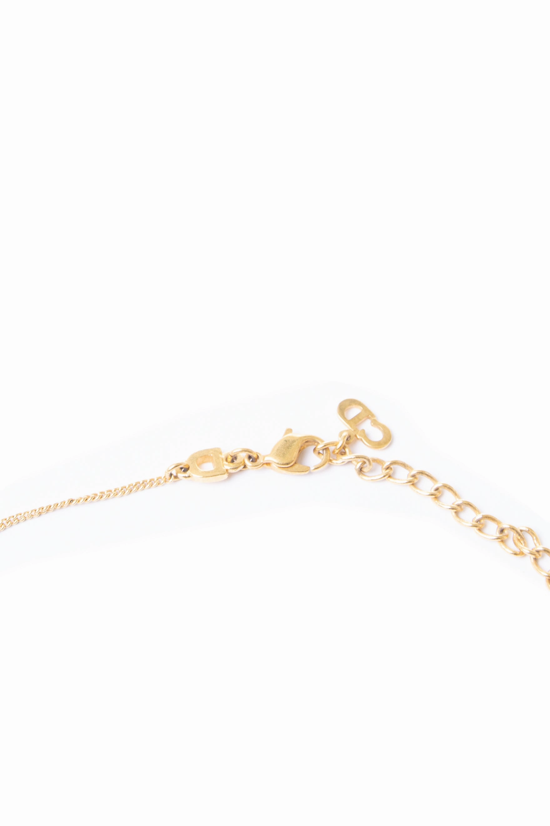 Gold Dog Tag Necklace