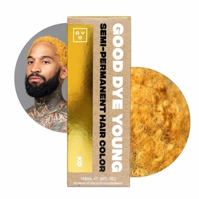 Good Dye Young Semi Permanent Hair Color (KO Gold) - UV Protective, Conditioning, Temporary Color Lasts 15-24  Washes - PPD-free, Cruelty-Free & Vegan