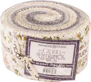 Grand Entrance Strips 40 2.5-inch Strips Jelly Roll Maywood Studio