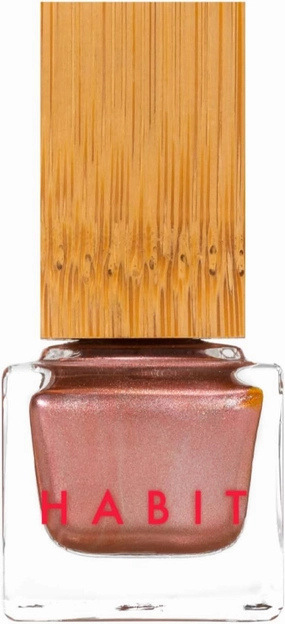 Habit Cosmetics Nail Polish - Serpentine Fire - Metallic Rose Gold - Non Toxic